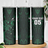 Custom New Zealand Fishing Skinny Tumbler Maori Tribal Pattern LT05 - Polynesian Pride