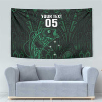 Custom New Zealand Fishing Tapestry Maori Tribal Pattern - Polynesian Pride