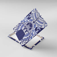 Tonga Queen Salote College Canvas Wall Art Centenary Navy Version