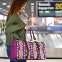 Hawaii Ohia Lehua Travel Bag Tropical Vibes Fuchsia