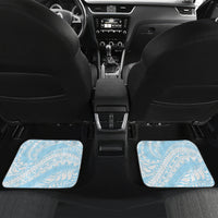 Africa Dashiki Car Mats With Polynesian Pattern Blue Version