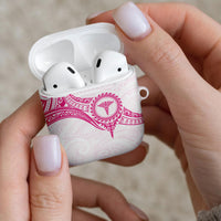 New Zealand Aotearoa AirPods Case Nurse Tribal Pink Version