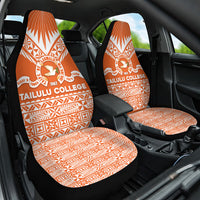 Tonga Tailulu College Car Seat Cover Tongan Kupesi Pattern