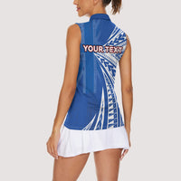 Personalised Hawaii 808 Women Sleeveless Polo Shirt Unique Style