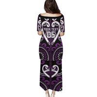 Custom Aotearoa Rangitane Puletasi Maori Tribal Pattern