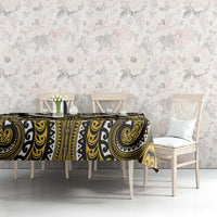 Aotearoa Taranaki Tablecloth Maori Tribal Pattern