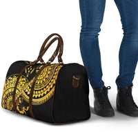 Kosrae Liberation Day Travel Bag Polynesian Floral Tattoo - Polynesian Pride