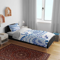 Pohnpei Liberation Day Bedding Set Polynesian Floral Tattoo - Polynesian Pride