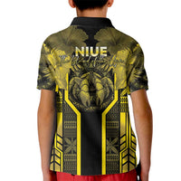 Niue The Rock Kid Polo Shirt The Island Of The Uga LT05 - Polynesian Pride