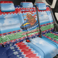 New Zealand Christmas Back Car Seat Cover Funny Jet Ride Kiwi Xmas LT05 - Polynesian Pride