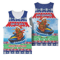 New Zealand Christmas Basketball Jersey Funny Jet Ride Kiwi Xmas LT05 - Polynesian Pride
