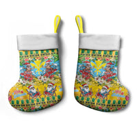 Hawaii Christmas Stocking Mele Kalikimaka Tropical Vibes - Polynesian Pride