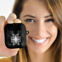 New Zealand Matariki AirPods Case Maori Moko Black Galaxy
