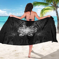 New Zealand Matariki Sarong Maori Moko Black Galaxy