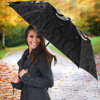 New Zealand Matariki Umbrella Maori Moko Black Galaxy