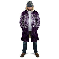 New Zealand Matariki Waipunarangi Cloak Maori Moko Purple Galaxy LT05 - Polynesian Pride