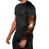 New Zealand Matariki Tupuanuku Arm Sleeves Maori Moko Brown Galaxy LT05 - Polynesian Pride