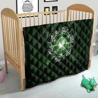 New Zealand Matariki Tupuarangi Quilt Maori Moko Green Galaxy