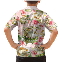 Hawaii Guinea Hula Pig Family Matching Mermaid Dress and Hawaiian Shirt Funny Tropical Style LT05 - Polynesian Pride