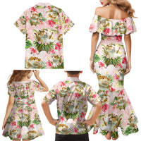 Hawaii Guinea Hula Pig Family Matching Mermaid Dress and Hawaiian Shirt Funny Tropical Style LT05 - Polynesian Pride