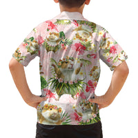 Hawaii Guinea Hula Pig Family Matching Puletasi and Hawaiian Shirt Funny Tropical Style LT05 - Polynesian Pride