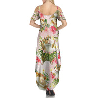 Hawaii Guinea Hula Pig Family Matching Summer Maxi Dress and Hawaiian Shirt Funny Tropical Style LT05 - Polynesian Pride