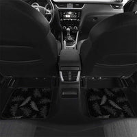 New Zealand Aotearoa Car Mats Kiwi Fern Maori Pattern Green Version