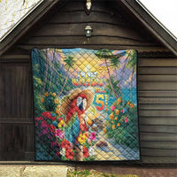 Hawaii Parrot Quilt Im Not Waiting Till 5 Oclock
