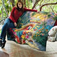Hawaii Parrot Quilt Im Not Waiting Till 5 Oclock