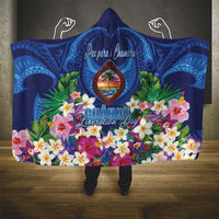 Guam Liberation Day Hooded Blanket Pas Para I Chamoru