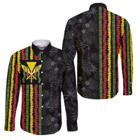 Hawaii Lei Kanaka Maoli Flag Family Matching Long Sleeve Bodycon Dress and Hawaiian Shirt Tropical Vibes