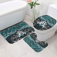 New Zealand Maori Bathroom Set Poutama Pikorua - Single Twist Paua Shell LT05 - Polynesian Pride