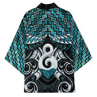 New Zealand Maori Kimono Poutama Pikorua - Single Twist Paua Shell LT05 - Polynesian Pride