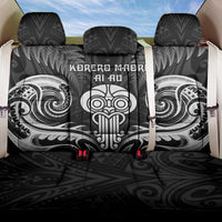 New Zealand Te Reo Maori Back Car Seat Cover Korero Maori Ai Au LT05 One Size Black - Polynesian Pride
