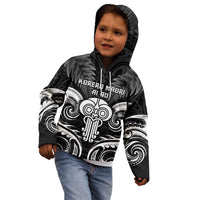 New Zealand Te Reo Maori Kid Hoodie Korero Maori Ai Au LT05 - Polynesian Pride