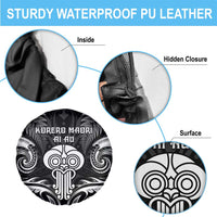 New Zealand Te Reo Maori Spare Tire Cover Korero Maori Ai Au LT05 - Polynesian Pride