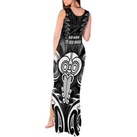 New Zealand Te Reo Maori Tank Maxi Dress Korero Maori Ai Au LT05 - Polynesian Pride