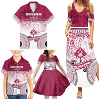 Adi Cakobau School Family Matching Summer Maxi Dress and Hawaiian Shirt 75th Anniversary LT05 - Polynesian Pride