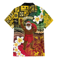 Vanuatu Christmas Family Matching Mermaid Dress and Hawaiian Shirt Ni-Van Santa Retro Style LT05 - Polynesian Pride