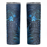 New Zealand Matariki Skinny Tumbler Maori New Year LT05 Blue - Polynesian Pride