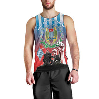 Personalised Free West Papua Men Tank Top One People One Soul Unique Style - Polynesian Pride