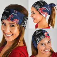 France And New Zealand Rugby Neck Gaiter Les Bleus Rooster With Maori Tiki LT05 - Polynesian Pride