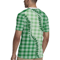 Green Hawaii Palaka Rugby Jersey Hawaiian Pikake Lei