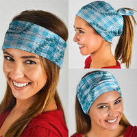 Blue Hawaii Palaka Neck Gaiter Hawaiian Pikake Lei