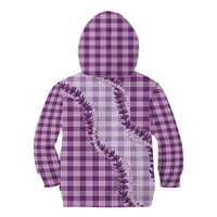 Violet Hawaii Palaka Kid Hoodie Hawaiian Pikake Lei