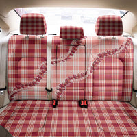Red Hawaii Palaka Back Car Seat Cover Hawaiian Pikake Lei