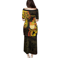 Personalised Kiribati Independence Day Family Matching Puletasi and Hawaiian Shirt 46th Anniversary LT05 - Polynesian Pride