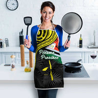 Vanuatu Penama Day Apron Grunge Flag Style - Polynesian Pride