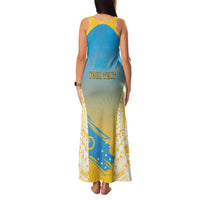 Personalised Vanuatu Sanma Day Family Matching Tank Maxi Dress and Hawaiian Shirt Special Style LT05 - Polynesian Pride
