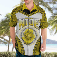 Personalised Niue The Rock Of Polynesia Hawaiian Shirt Peniamina Gospel Day Yellow Version LT05 - Polynesian Pride